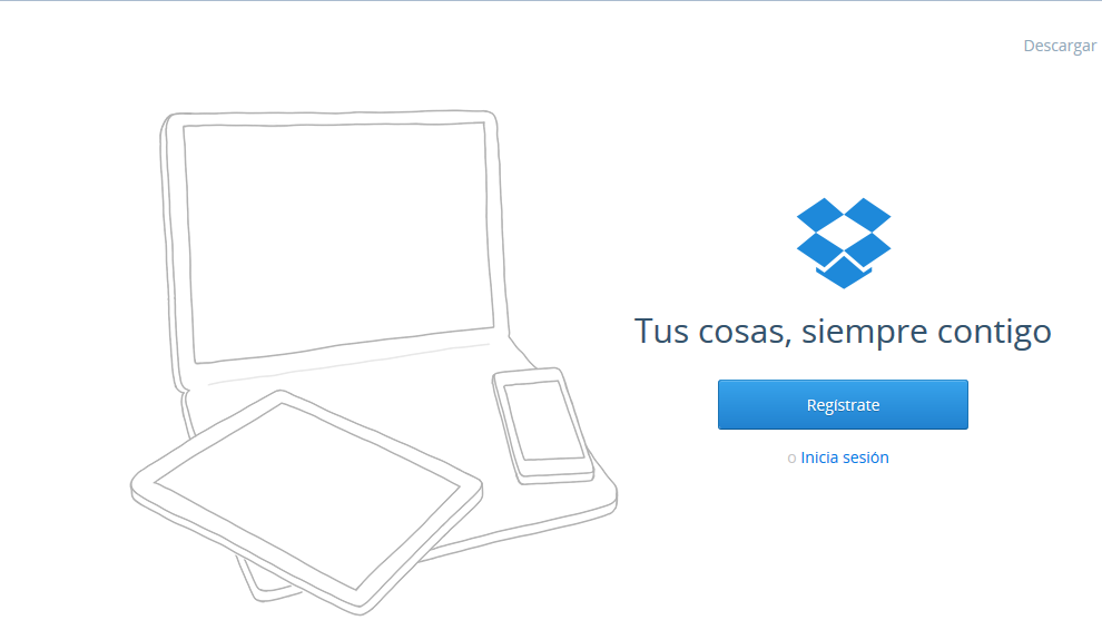 Página para registrarse en 