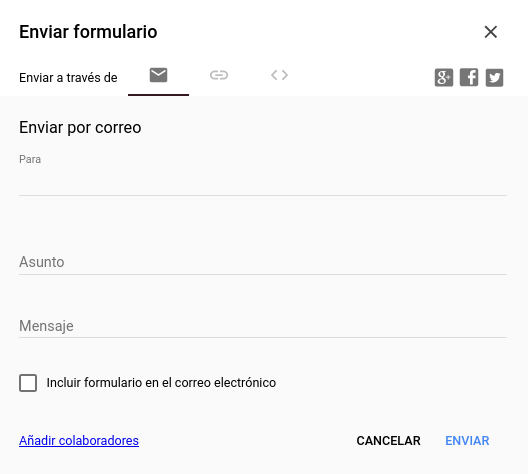 Enviar formulario por mail